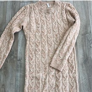 Pinkblush Maternity Blush Pink Sweater Dress